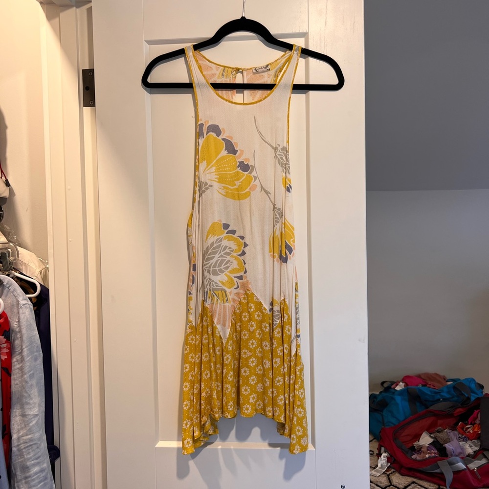 FREEPEOPLE intimate Silk flowy Dress